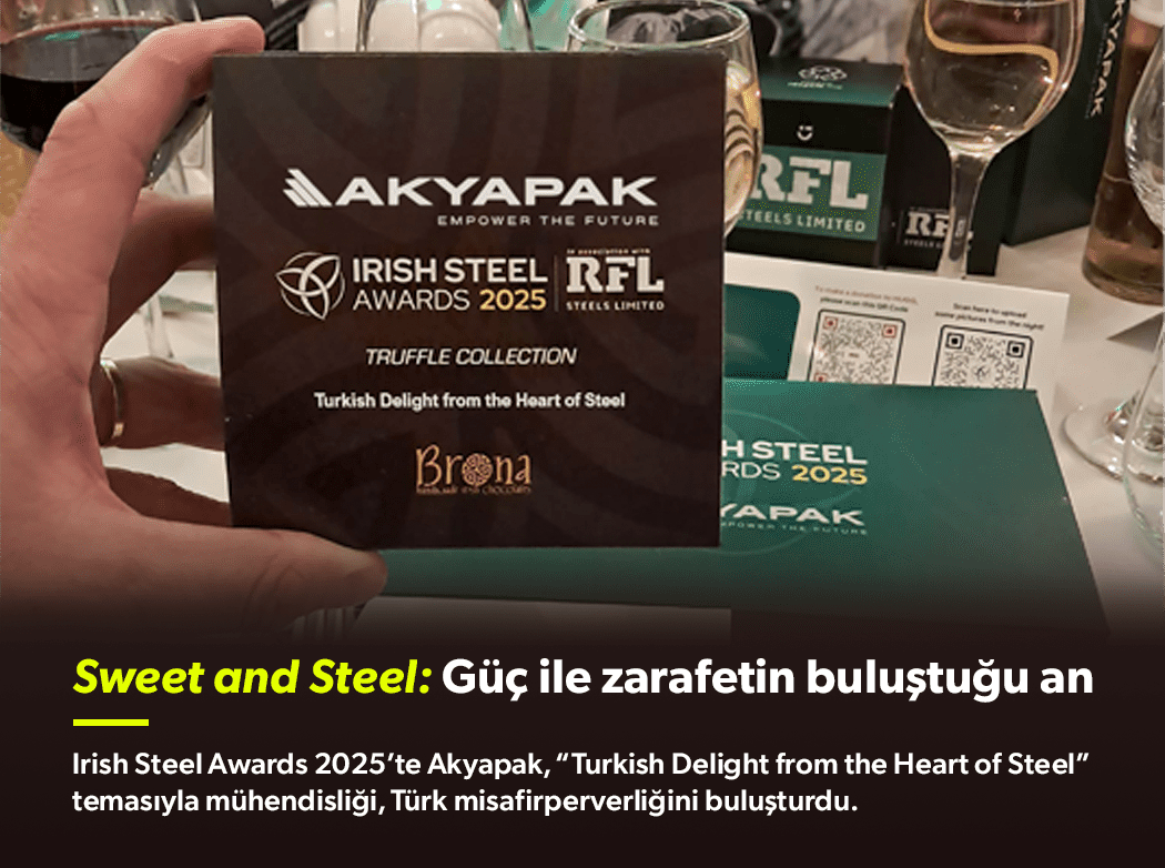 Akyapak, Irish Steel Awards 2025’te Türk Dokunuşuyla Yer Aldı
